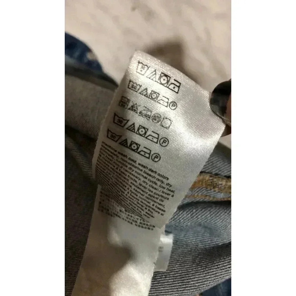 Calvin Klein Jeans Denim Jacket. Blue Size Small - Picture 4 of 6